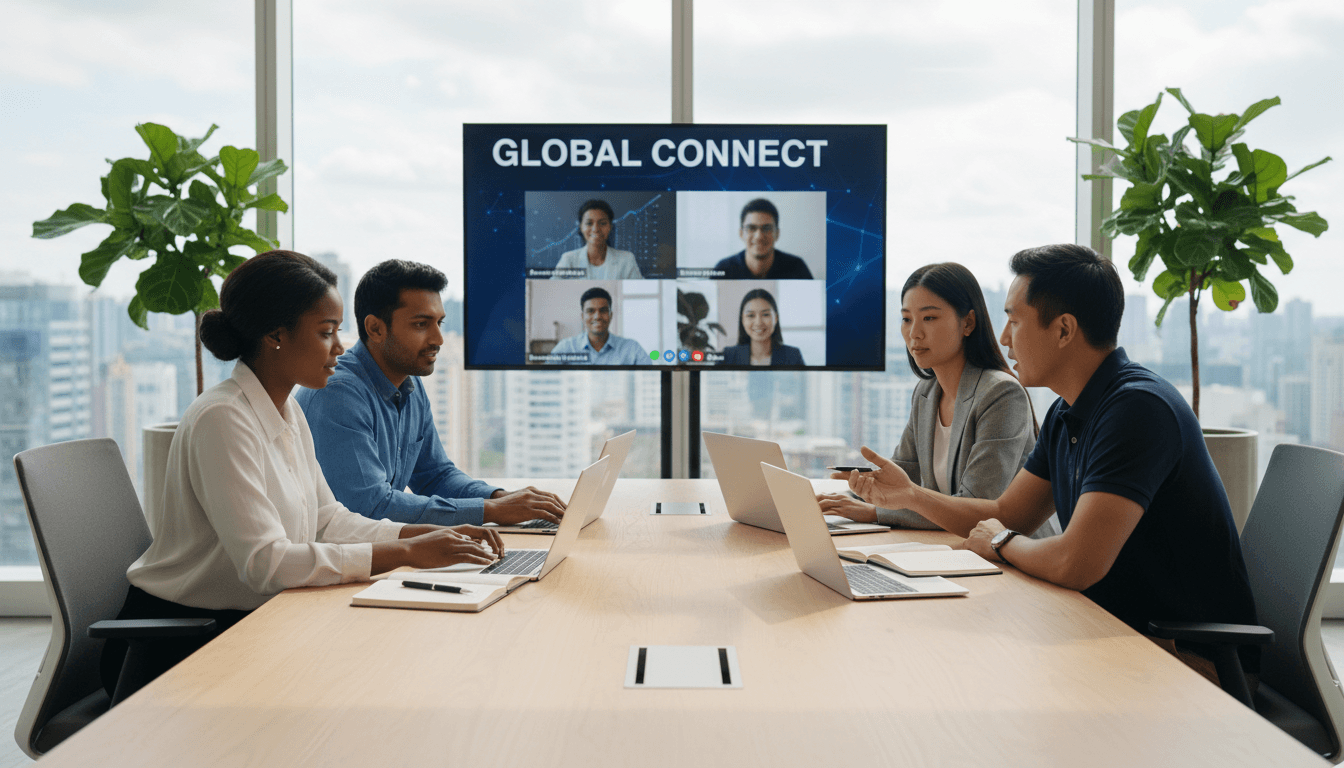 Virtual investor network meeting with multiple participants engaged in discussion